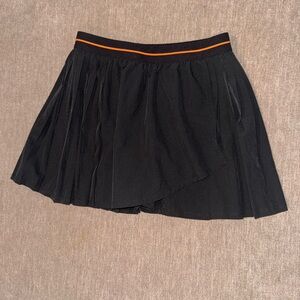 Forever21 Black Skirt with Orange Trim